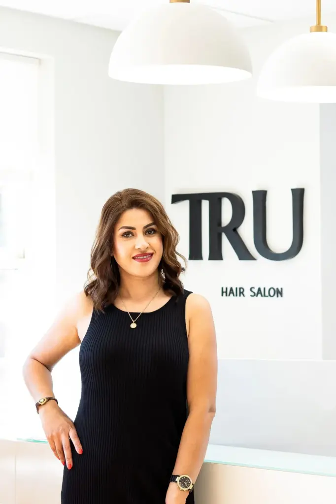 Zoei, master esthetician and brow artist at TRU Salon